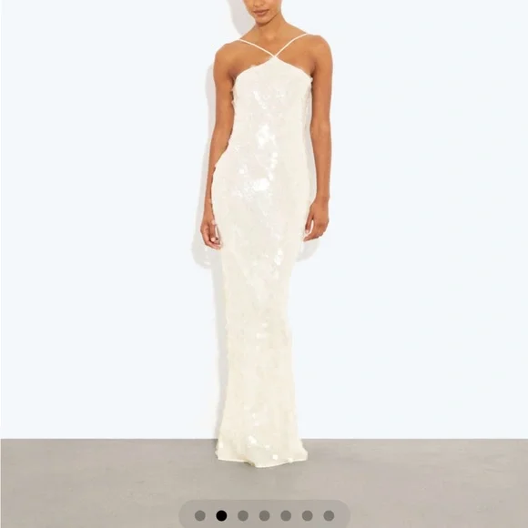 Rat & Boa Cream Emmanuella Dress - Picture 2 of 11